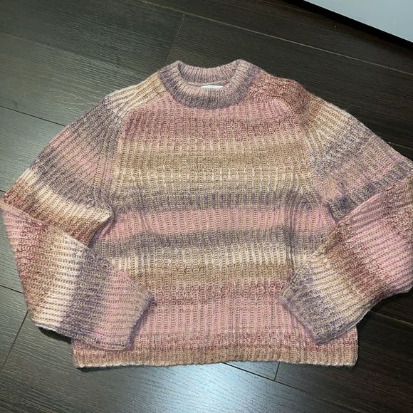 NAADAM SPACE DYE CREWNECK SWEATER, Small - Picture 9 of 9